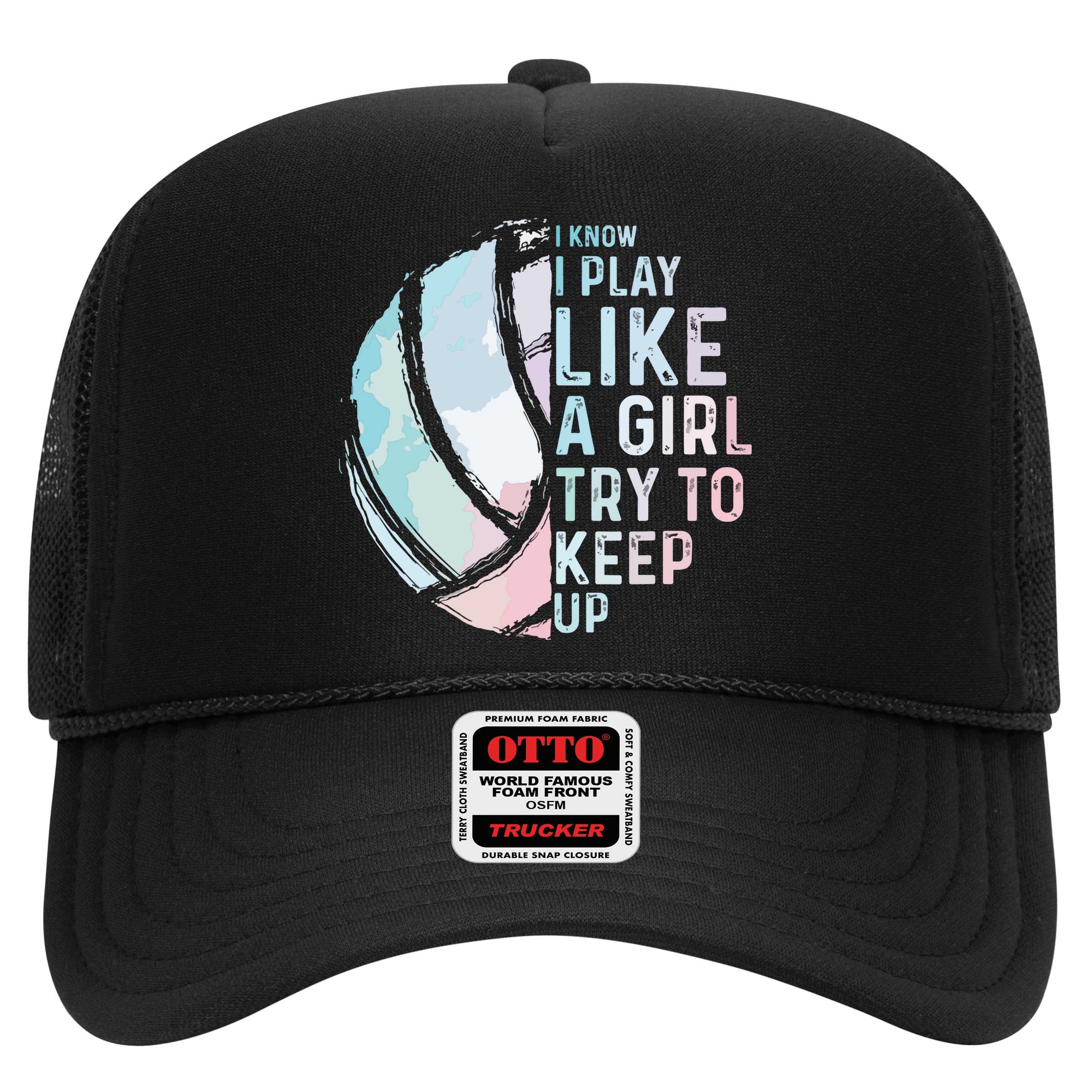 Funny Volleyball Design Teen Sports Lovers Hat