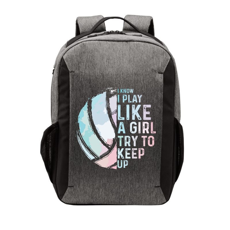 Funny Volleyball Design Teen Sports Lovers Vector Backpack