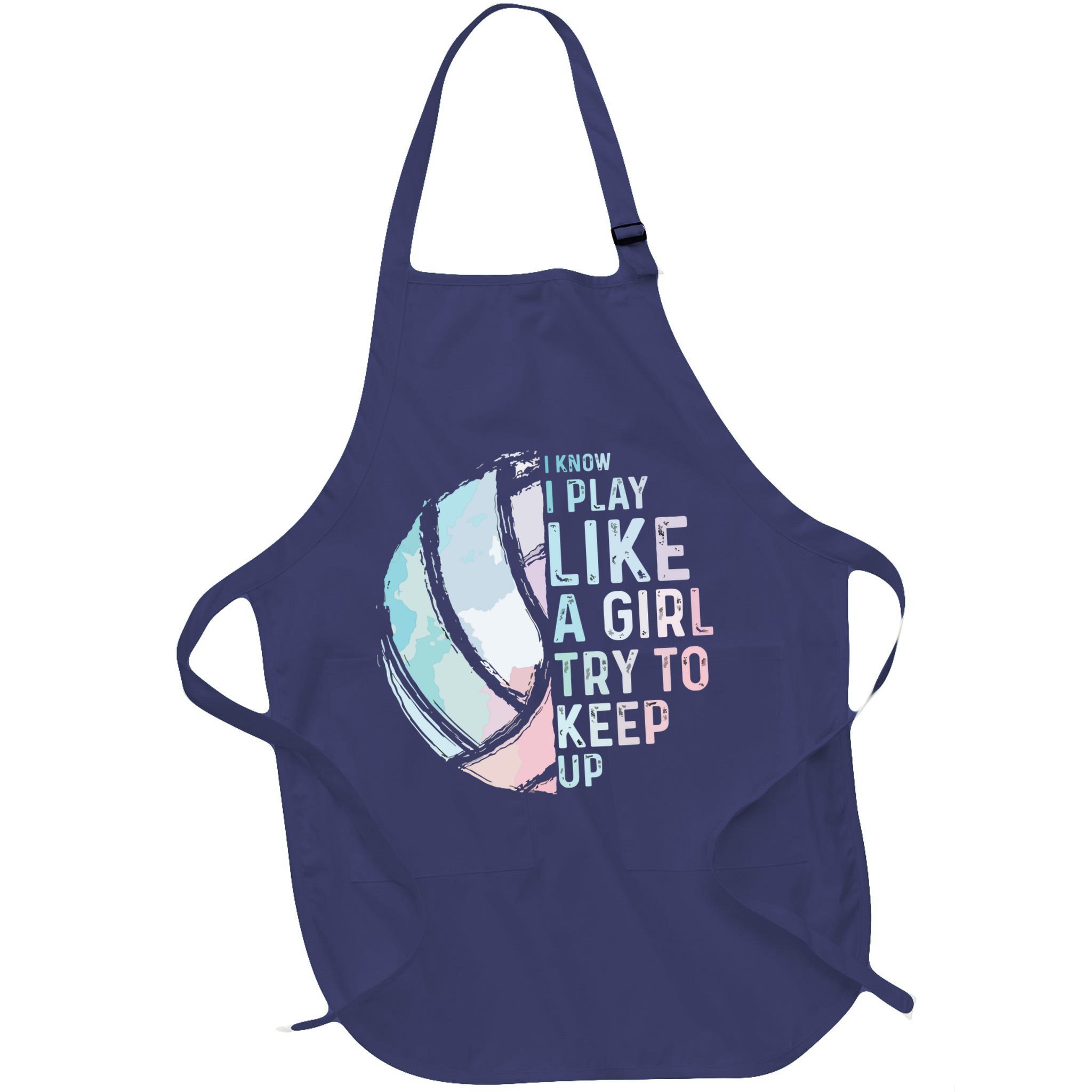 Funny Volleyball Design Teen Sports Lovers Apron