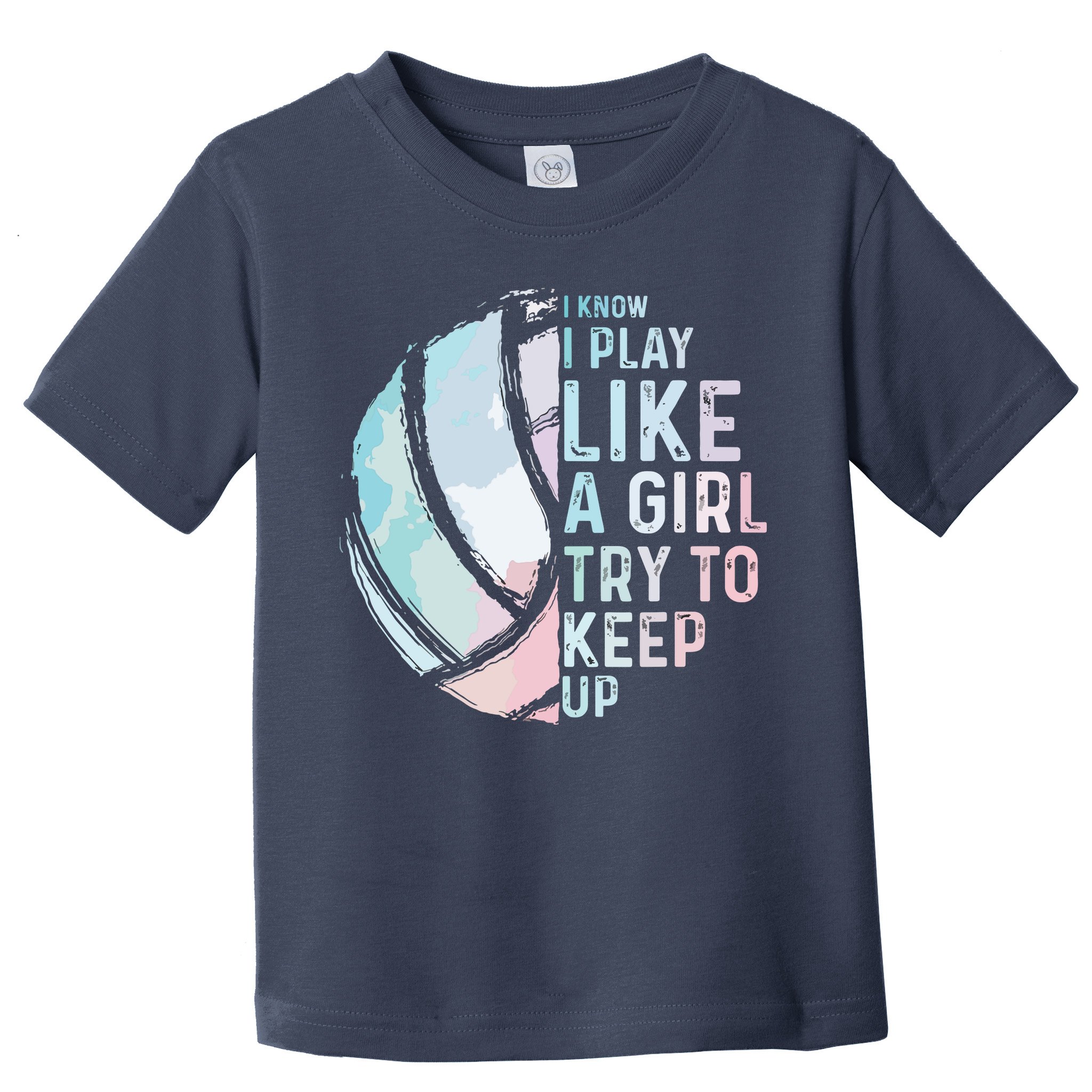 Funny Volleyball Design Teen Sports Lovers Toddler T-Shirt