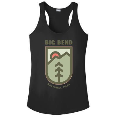 Family Vacation Design Great Gift Big Bend National Park Gift Ladies PosiCharge Competitor Racerback Tank