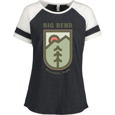 Family Vacation Design Great Gift Big Bend National Park Gift Enza Ladies Jersey Colorblock Tee