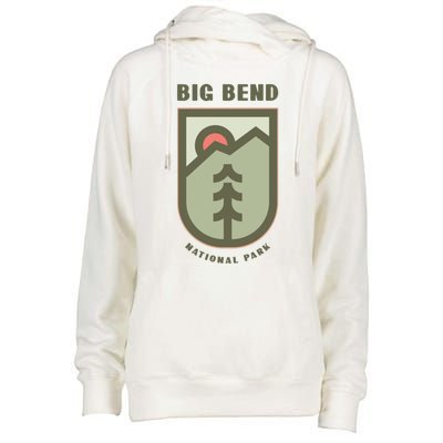 Family Vacation Design Great Gift Big Bend National Park Gift Womens Funnel Neck Pullover Hood