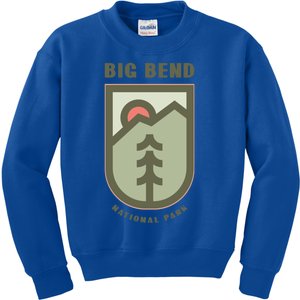 Family Vacation Design Great Gift Big Bend National Park Gift Kids Sweatshirt