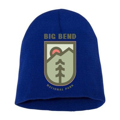 Family Vacation Design Great Gift Big Bend National Park Gift Short Acrylic Beanie