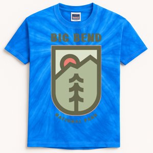 Family Vacation Design Great Gift Big Bend National Park Gift Kids Tie-Dye T-Shirt