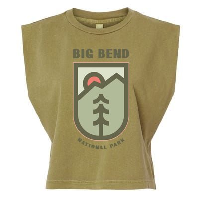 Family Vacation Design Great Gift Big Bend National Park Gift Garment-Dyed Women's Muscle Tee