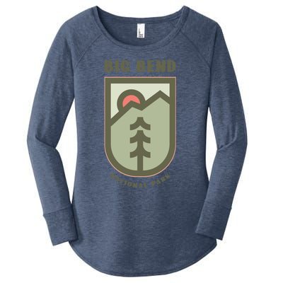 Family Vacation Design Great Gift Big Bend National Park Gift Women's Perfect Tri Tunic Long Sleeve Shirt