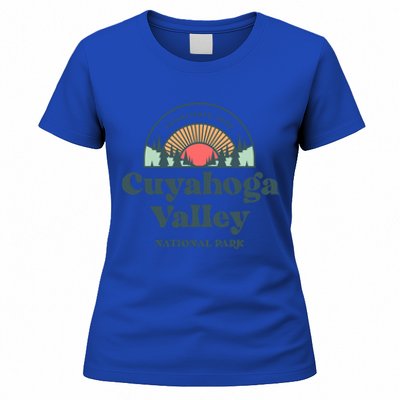 Family Vacation Design Gift Retro Cuyahoga Valley National Park Gift Women's T-Shirt