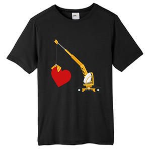 Funny Valentine Day Gift Truck Love Gift Tall Fusion ChromaSoft Performance T-Shirt