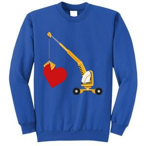 Funny Valentine Day Gift Truck Love Gift Sweatshirt