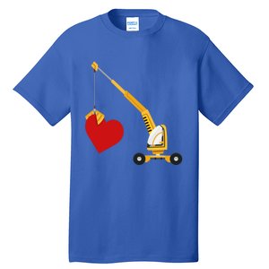 Funny Valentine Day Gift Truck Love Gift Tall T-Shirt