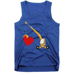 Funny Valentine Day Gift Truck Love Gift Tank Top