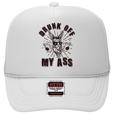 Funny Vintage Drunk Off My Ass Beer Donkey Mule Jackass Trucker Hat