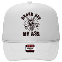 Funny Vintage Drunk Off My Ass Beer Donkey Mule Jackass Trucker Hat