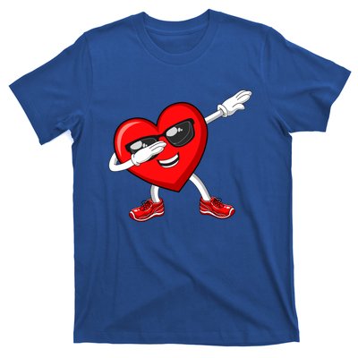 Funny Valentines Day Dabbing Heart Love Dab Dance Funny Gift T-Shirt