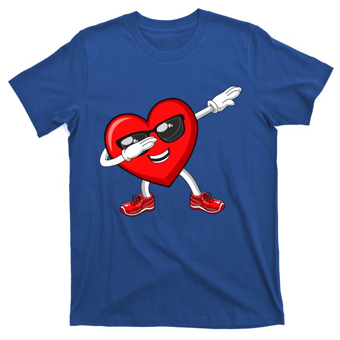 Funny Valentines Day Dabbing Heart Love Dab Dance Funny Gift T-Shirt