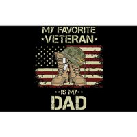 Father Veterans Day My Favorite Veteran Is My Dad Bumper Sticker