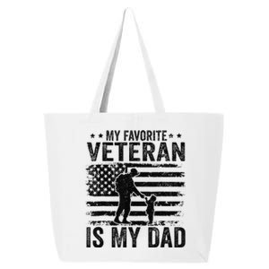 Father Veterans Day My Favorite Veteran Is My Dad For 25L Jumbo Tote