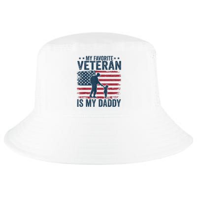 Father Veterans Day My Favorite Veteran Is My Daddy Cool Comfort Performance Bucket Hat