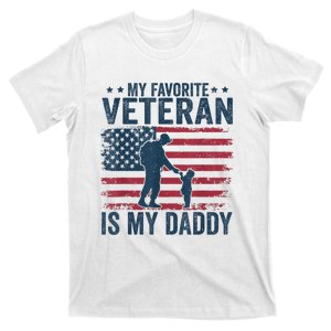 Father Veterans Day My Favorite Veteran Is My Daddy T-Shirt