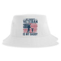 Father Veterans Day My Favorite Veteran Is My Daddy Sustainable Bucket Hat