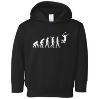 Funny Volleyball Design Ball Sports Athletes Toddler Hoodie