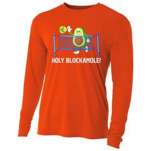 Funny Volleyball Design Volleyball Players Cooling Performance Long Sleeve Crew