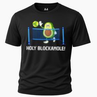 Funny Volleyball Design Volleyball Players Cooling Performance Crew T-Shirt