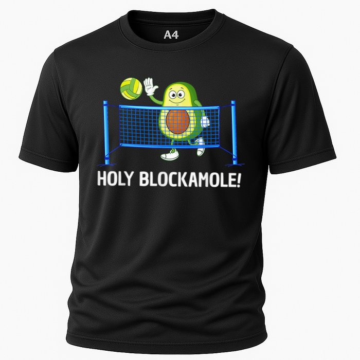 Funny Volleyball Design Volleyball Players Cooling Performance Crew T-Shirt