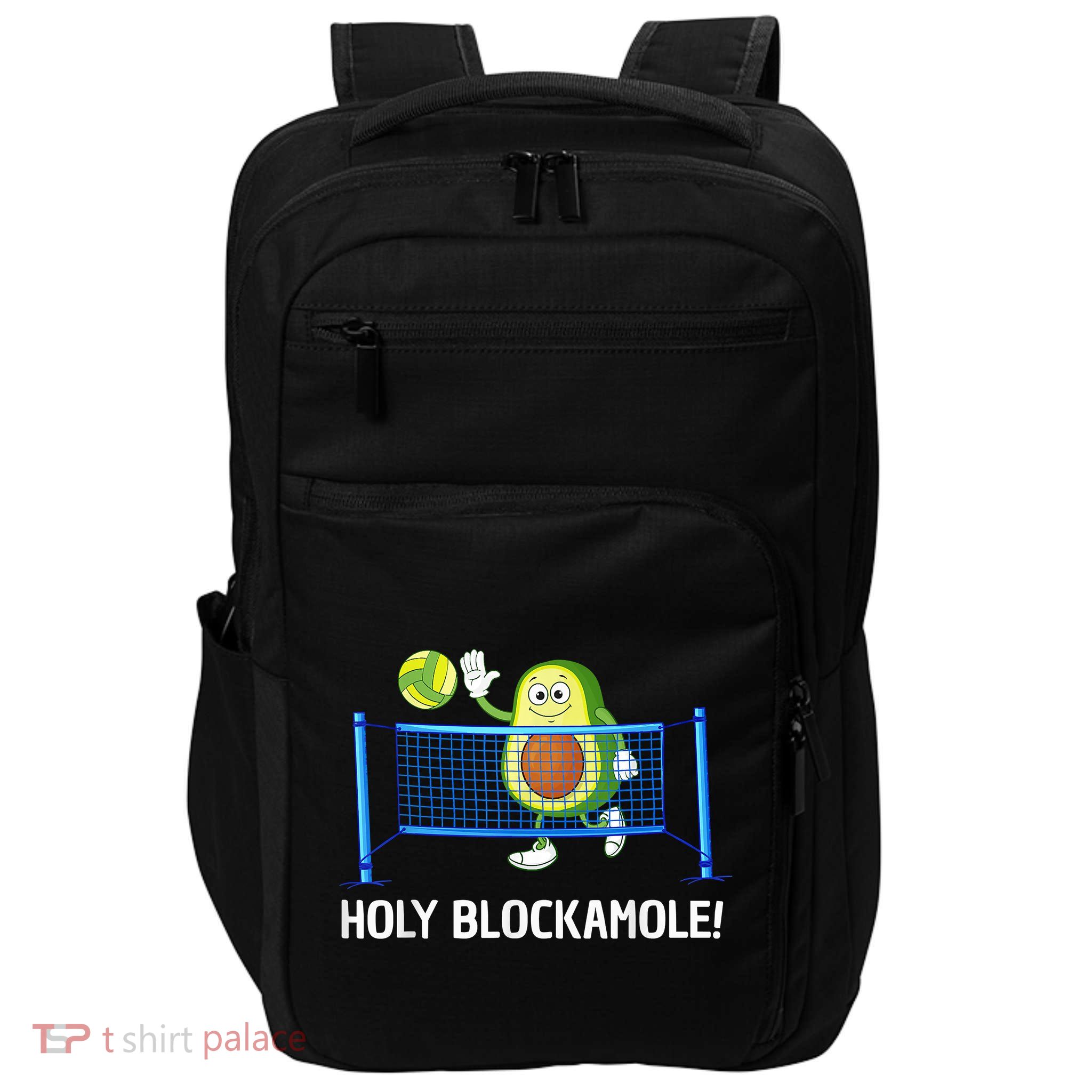 Funny Volleyball Design Volleyball Players Impact Tech Backpack