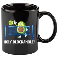 Funny Volleyball Design Volleyball Players 11oz C Handle Ceramic Mug