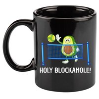 Funny Volleyball Design Volleyball Players 11oz C Handle Ceramic Mug