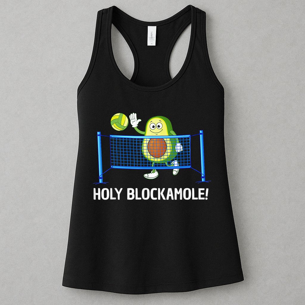 Funny Volleyball Design Volleyball Players Womens Tank Top
