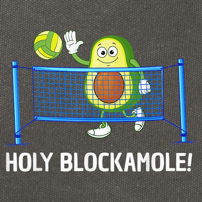 Funny Volleyball Design Volleyball Players Cotton Canvas Backpack