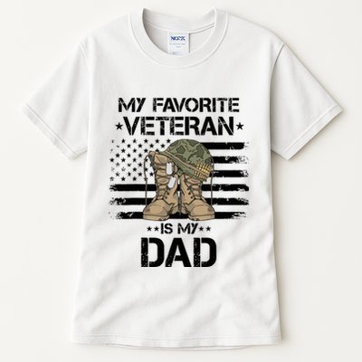 Father Veterans Day My Favorite Veteran Is My Dad For Tall T-Shirt