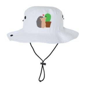 Funny Valentine's Day Gift Hedgehog And Cactus Love Gift Legacy Cool Fit Booney Bucket Hat