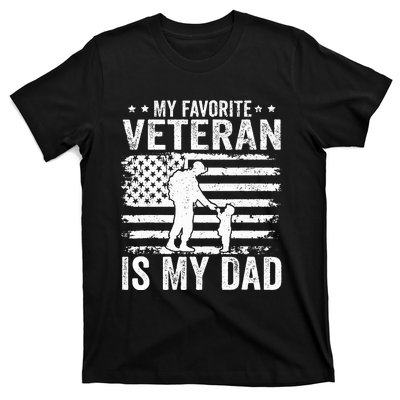 Father Veterans Day My Favorite Veteran Is My Dad T-Shirt