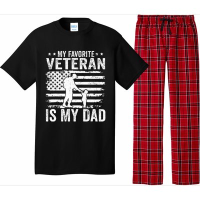 Father Veterans Day My Favorite Veteran Is My Dad Pajama Set