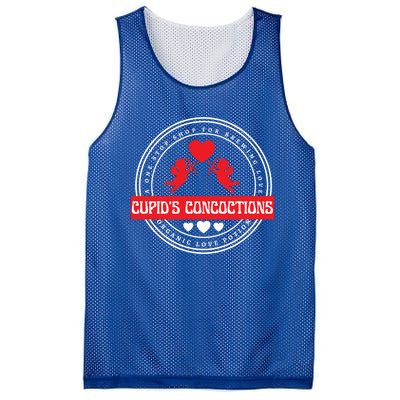 Funny Valentine's Day Love Potions Cupid's Brewing Co Gift Mesh Reversible Basketball Jersey Tank