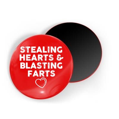 Funny ValentineS Day Stealing Hearts And Blasting Farts Magnet