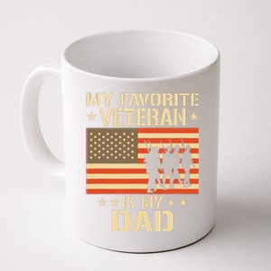 Father Veterans Day My Favorite Veteran Is My Dad Coffee Mug