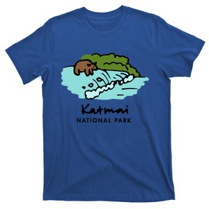 Family Vacation Design Cute Gift Retro Katmai National Park Gift T-Shirt