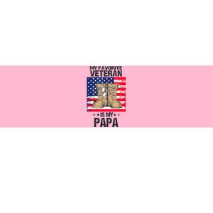 Father Veterans Day My Favorite Veteran Is My Papa Bumper Sticker