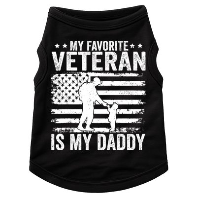 Father Veterans Day My Favorite Veteran Is My Daddy For Doggie Tank