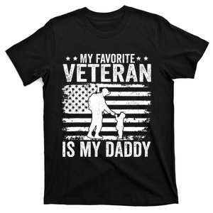 Father Veterans Day My Favorite Veteran Is My Daddy For T-Shirt