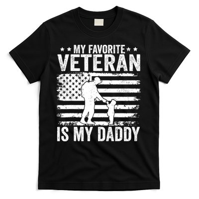 Father Veterans Day My Favorite Veteran Is My Daddy For T-Shirt