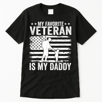 Father Veterans Day My Favorite Veteran Is My Daddy For Tall T-Shirt