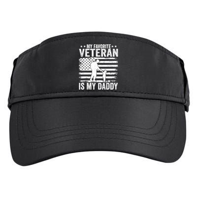 Father Veterans Day My Favorite Veteran Is My Daddy For Adult Drive Performance Visor