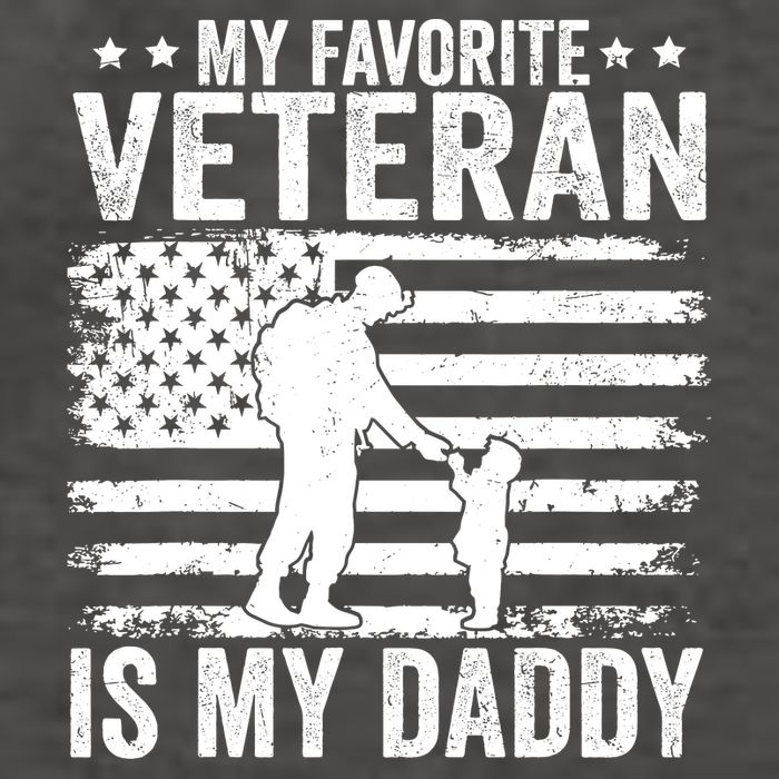 Father Veterans Day My Favorite Veteran Is My Daddy For Vector Backpack